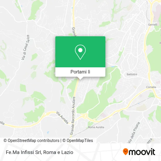 Mappa Fe.Ma Infissi Srl