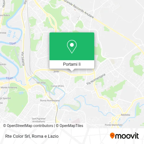 Mappa Rte Color Srl