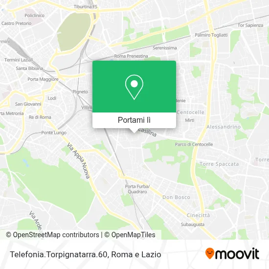 Mappa Telefonia.Torpignatarra.60