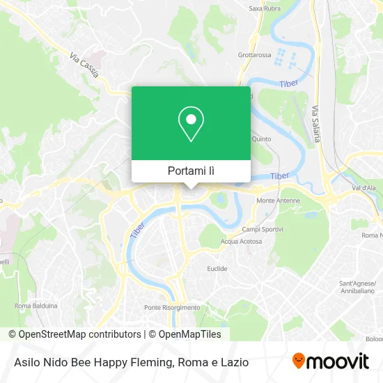 Mappa Asilo Nido Bee Happy Fleming