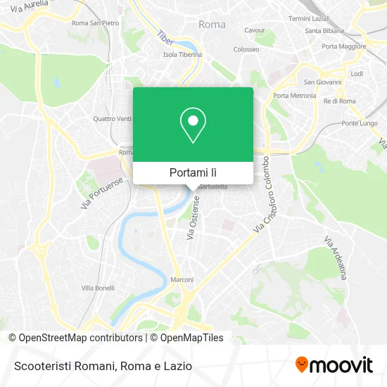 Mappa Scooteristi Romani