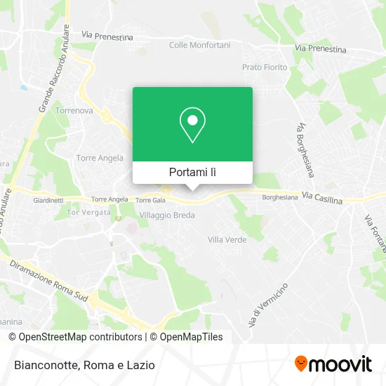 Mappa Bianconotte