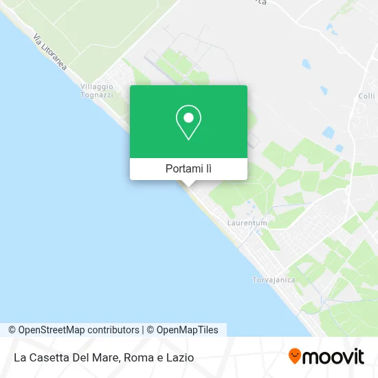 Mappa La Casetta Del Mare
