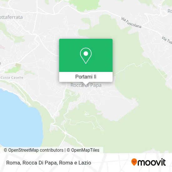 Mappa Roma, Rocca Di Papa