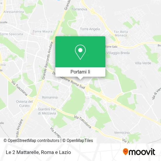 Mappa Le 2 Mattarelle