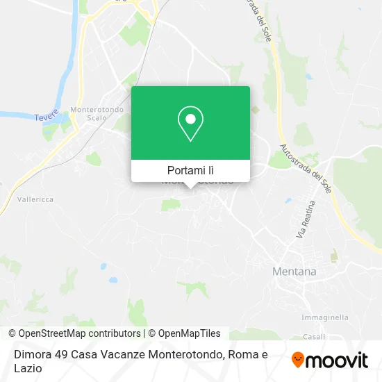 Mappa Dimora 49 Casa Vacanze Monterotondo