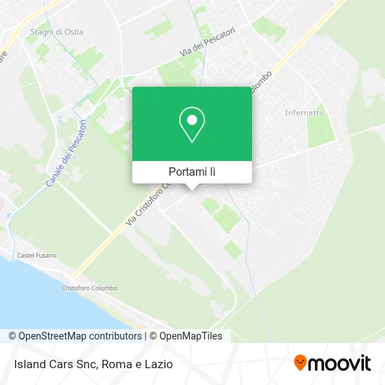 Mappa Island Cars Snc