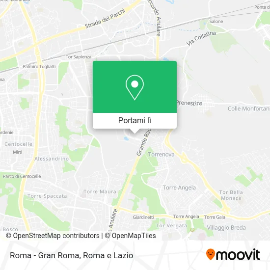 Mappa Roma - Gran Roma