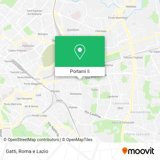 Mappa Gatti