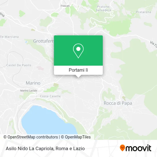 Mappa Asilo Nido La Capriola