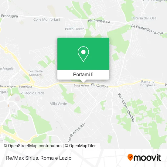 Mappa Re/Max Sirius