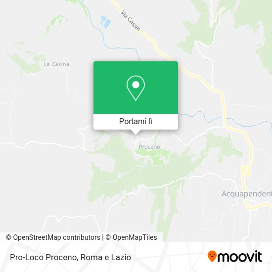 Mappa Pro-Loco Proceno