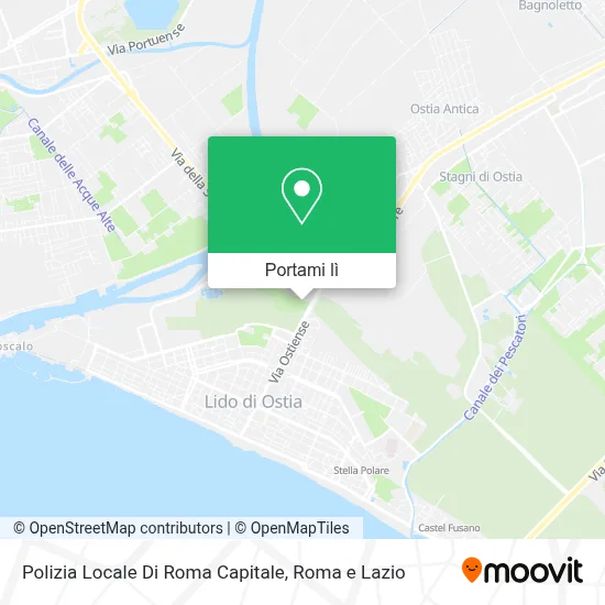 Mappa Polizia Locale Di Roma Capitale