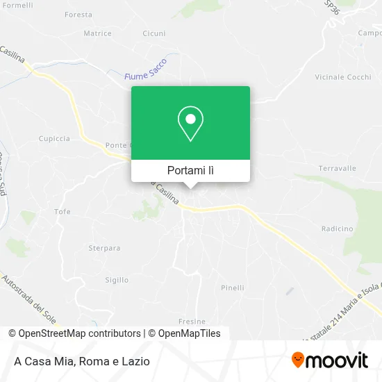 Mappa A Casa Mia