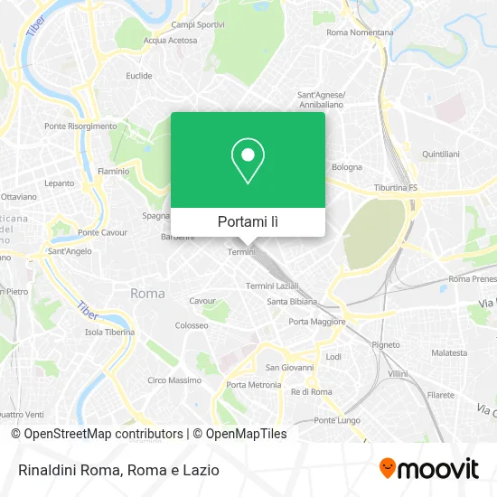 Mappa Rinaldini Roma