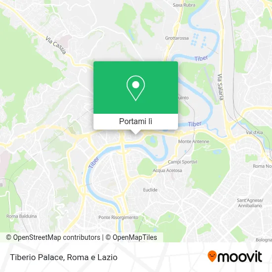 Mappa Tiberio Palace
