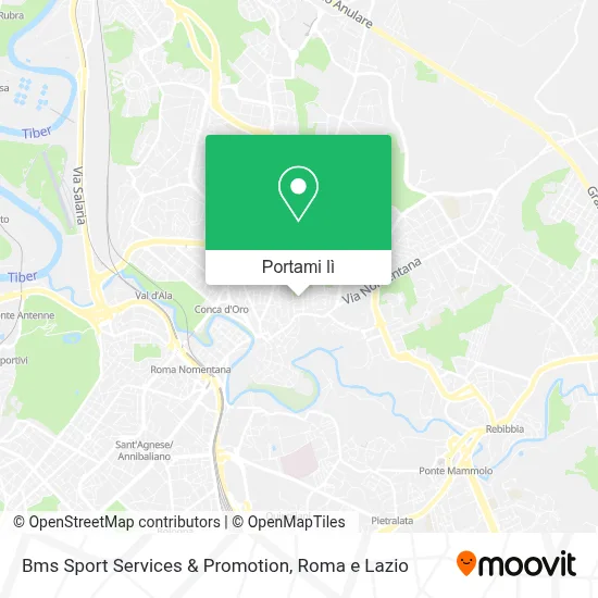 Mappa Bms Sport Services & Promotion