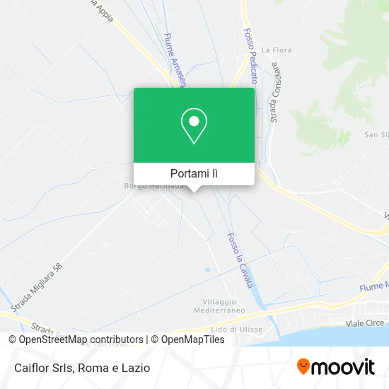 Mappa Caiflor Srls