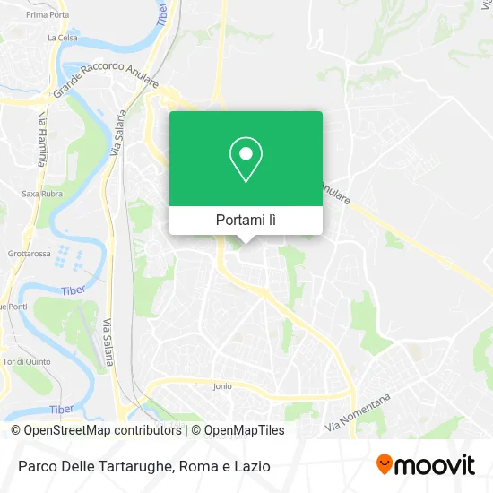 Mappa Parco Delle Tartarughe