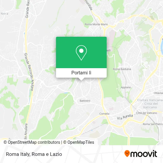 Mappa Roma Italy