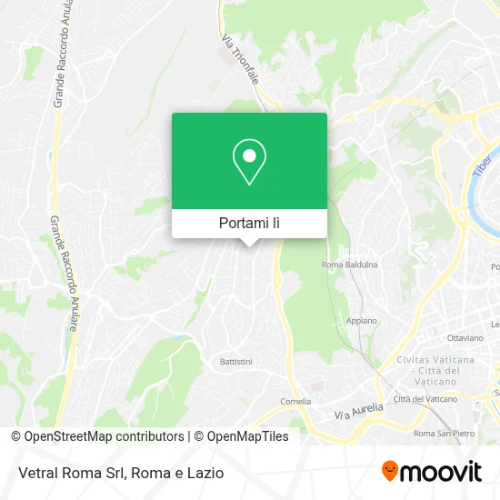 Mappa Vetral Roma Srl
