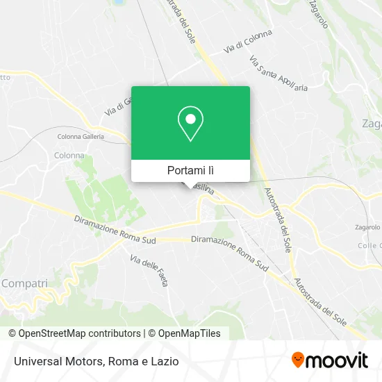 Mappa Universal Motors