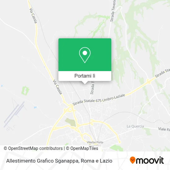 Mappa Allestimento Grafico Sganappa