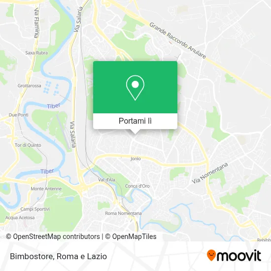 Mappa Bimbostore