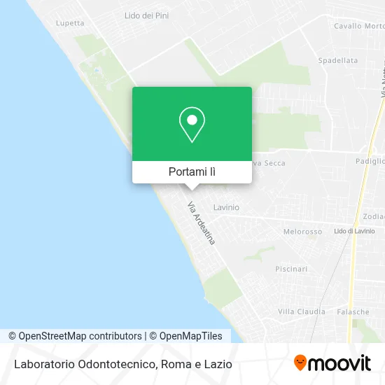 Mappa Laboratorio Odontotecnico