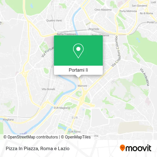 Mappa Pizza In Piazza