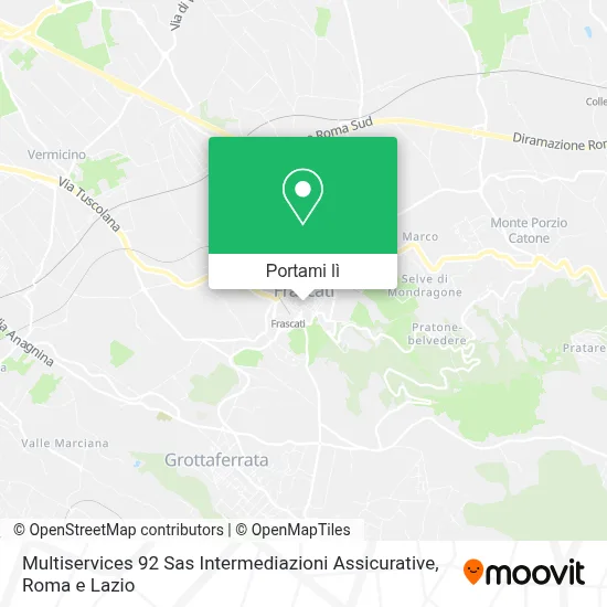Mappa Multiservices 92 Sas Intermediazioni Assicurative