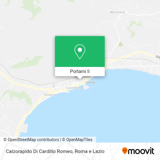 Mappa Calzorapido Di Cardillo Romeo