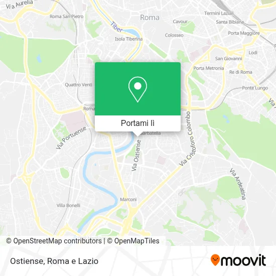 Mappa Ostiense