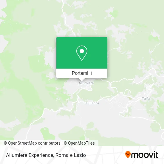 Mappa Allumiere Experience