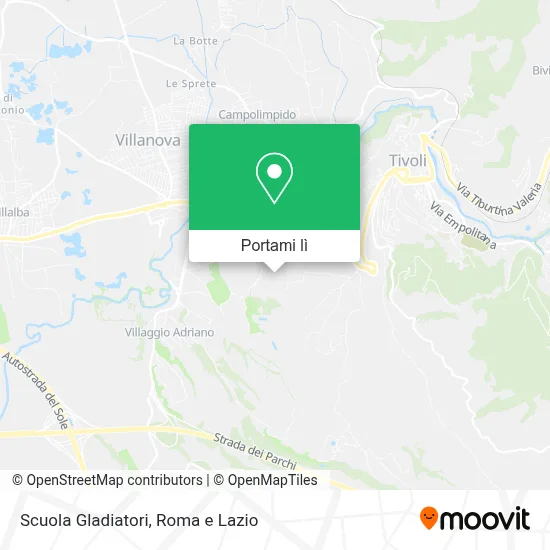 Mappa Scuola Gladiatori
