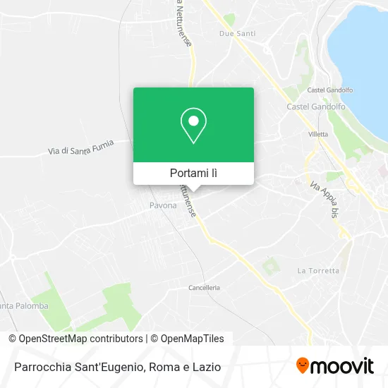 Mappa Parrocchia Sant'Eugenio