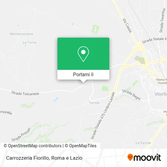 Mappa Carrozzeria Fiorillo