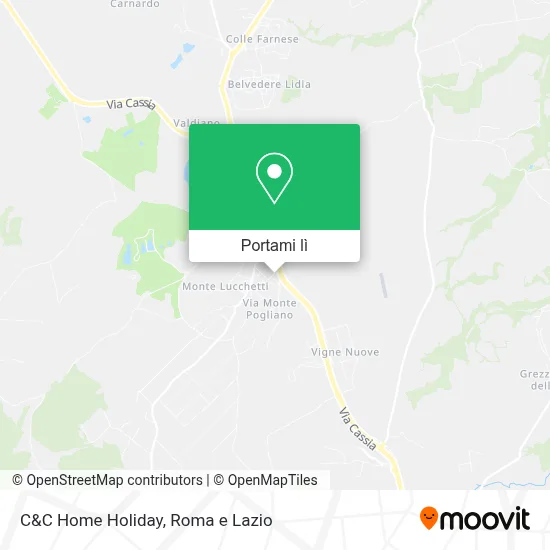 Mappa C&C Home Holiday