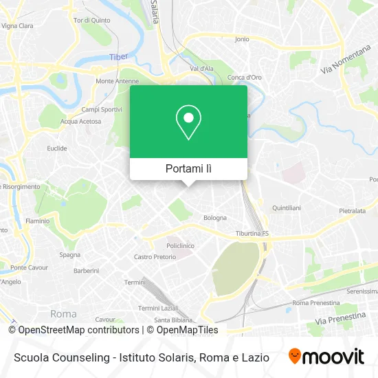Mappa Scuola Counseling - Istituto Solaris