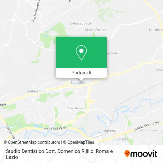 Mappa Studio Dentistico Dott. Domenico Rijillo