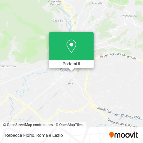 Mappa Rebecca Florio