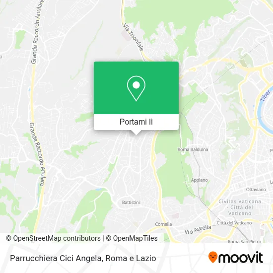 Mappa Parrucchiera Cici Angela