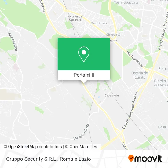 Mappa Gruppo Security S.R.L.