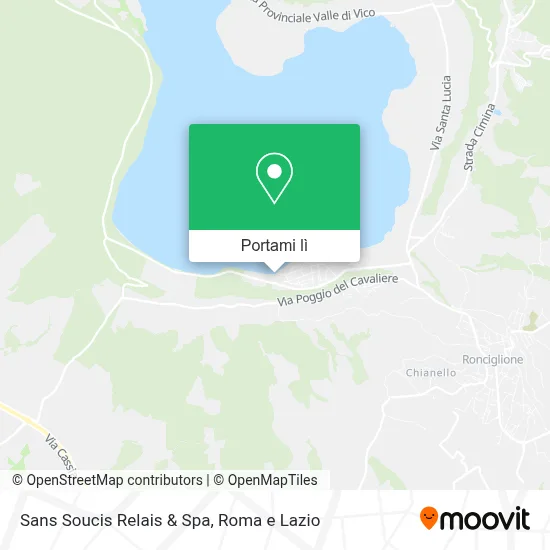 Mappa Sans Soucis Relais & Spa