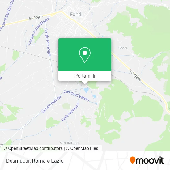 Mappa Desmucar