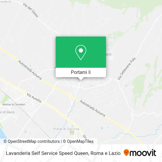 Mappa Lavanderia Self Service Speed Queen