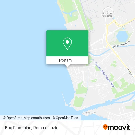 Mappa Bbq Fiumicino