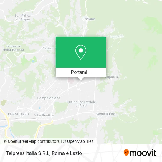 Mappa Telpress Italia S.R.L