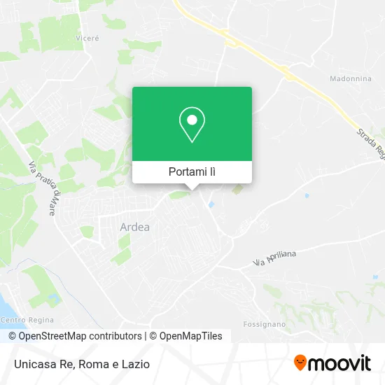 Mappa Unicasa Re