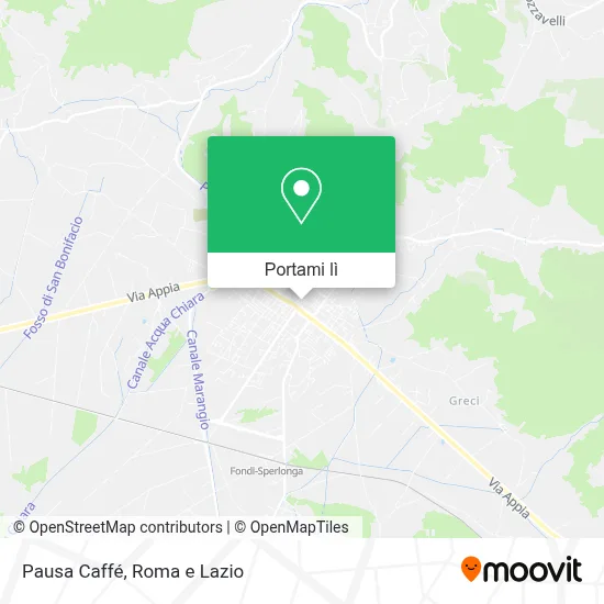Mappa Pausa Caffé